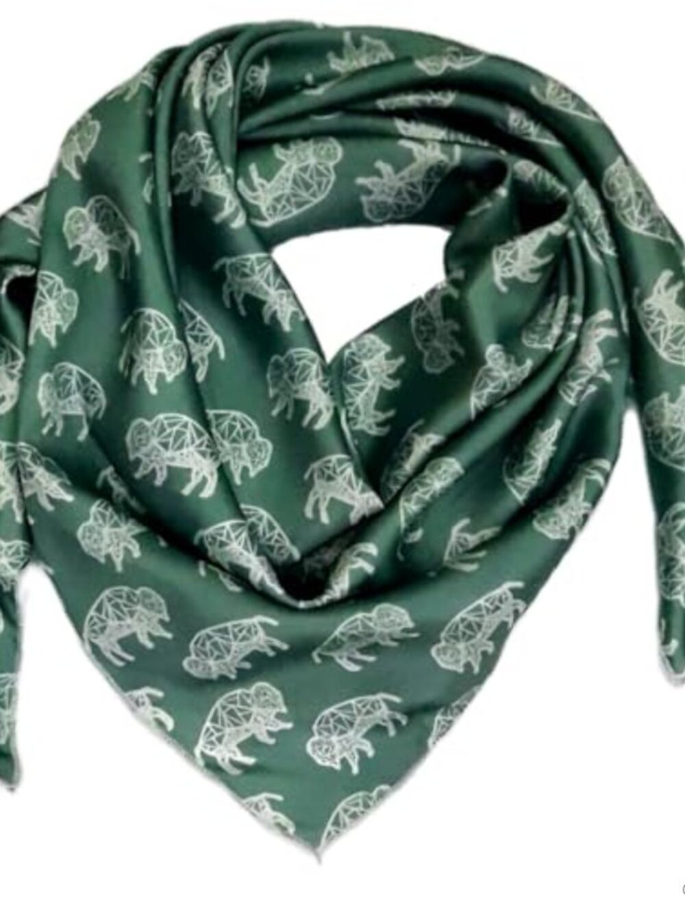 Silk Blend Wild Rag Scarf 36'' Western Cowboy Bandana Square